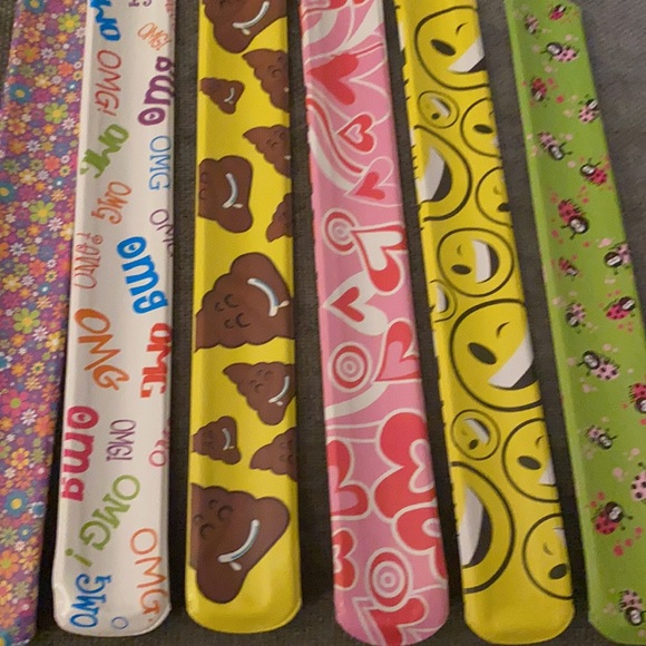 New slap bracelets bundle of 5 - Picture 6 of 8